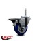 Service Caster 35 Inch Blue Polyurethane Wheel Swivel 34 Inch Threaded Stem Caster with Brake SCC SCC-TS20S3514-PPUB-BLUE-PLB-34212 - alternate 3